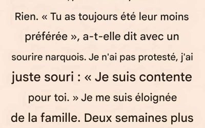 Ma sœur s’est moquée de moi parce que j’avais été déshéritée — deux semaines plus tard, c’est elle qui m’a appelée en larmes.