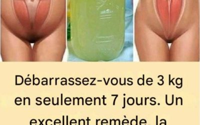 Réduisez l’inflammation du ventre, éliminez les graisses et nettoyez le côlon avec ce smoothie naturel