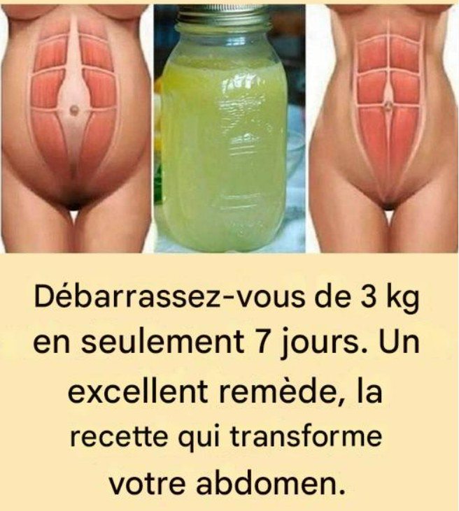 Réduisez l’inflammation du ventre, éliminez les graisses et nettoyez le côlon avec ce smoothie naturel