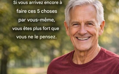 Entre 65 et 85 ans : si vous êtes encore capable de faire ces 5 choses par vous-même, vous êtes plus fort que vous ne le pensez.