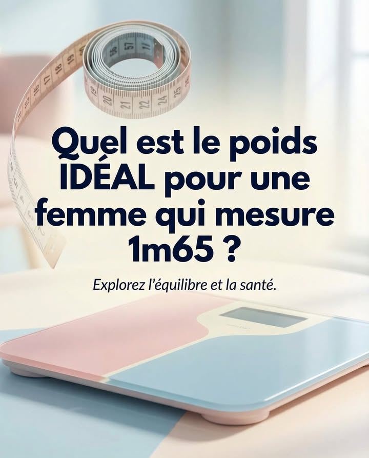 Un tableau dévoile le poids idéal selon votre taille et votre âge
