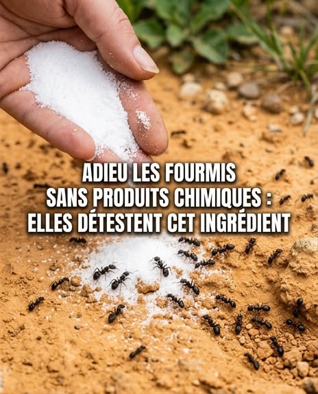 Les fourmis ne peuvent pas le supporter ! Utilisez-le pour les tenir à distance définitivement.