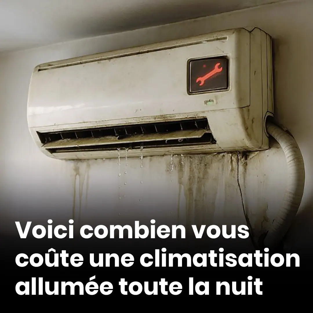 Vous dormez avec la clim allumée ? Voici ce que ça vous coûte