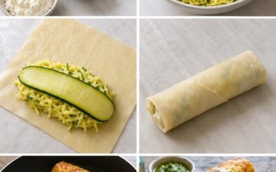 Croustillants de Courgettes et Fromage