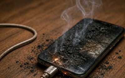 Attention : ne jamais brancher le chargeur de cette façon… voir plus…