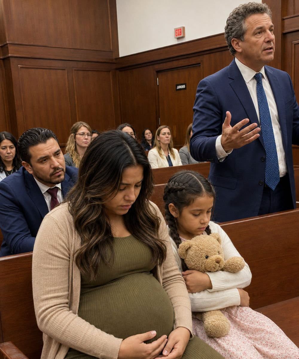 Une femme enceinte demanda le divorce au juge et offrit tout à son mari, tandis que sa maîtresse riait aux éclats. Un silence de mort s’abattit sur la salle d’audience lorsque le juge appela une petite fille qui révéla les agissements de son père et de la « méchante dame ». Le tribunal du comté de Franklin, dans l’Ohio, était plongé dans un tel silence que le bourdonnement des lumières ressemblait au vrombissement d’insectes piégés au plafond. Emma Caldwell se tenait près de son avocat, une main posée sur son ventre arrondi. Enceinte de huit mois, épuisée par des nuits blanches, elle ne ressemblait plus à la femme qui, sept ans plus tôt, avait franchi le seuil de ce même tribunal pour épouser Daniel Caldwell. De l’autre côté de l’allée, Daniel, la mâchoire serrée, portait un élégant costume bleu marine impeccable, son alliance déjà disparue. À ses côtés, Vanessa Price, sa maîtresse, trente et un ans, élégante et raffinée, arborait un sourire triomphant. De temps à autre, elle se penchait vers Daniel et lui murmurait quelque chose qui le faisait sourire. La juge Margaret Whitaker ajusta ses lunettes. « Madame Caldwell, votre requête indique que vous demandez le divorce immédiat et renoncez à vos droits sur la maison conjugale, le compte d’épargne, les deux véhicules et les parts de Monsieur Caldwell dans son entreprise. Est-ce exact ? » Un murmure étouffé parcourut la salle d’audience. L’avocat d’Emma se raidit. « Monsieur le Juge, ma cliente comprend… » « J’ai interrogé Madame Caldwell », dit le juge. Emma releva le menton. « Oui, Monsieur le Juge. Je ne veux aucun bien commun. Il peut tout garder. » Vanessa éclata de rire. Ce n’était pas un rire nerveux. C’était un rire strident, vif et cruel. Daniel murmura : « Vanessa. » Mais elle se couvrit la bouche trop tard, ses yeux brillant encore sur Emma. Le juge Whitaker baissa les yeux depuis son siège. « Madame Price, si vous interrompez encore, vous serez expulsée. » Emma reprit, la voix tremblante mais suffisamment assurée pour se faire entendre. « Je ne veux pas de la maison où il l’emmenait pendant mes consultations prénatales. Je ne veux pas de l’argent qu’il a utilisé pour lui acheter des bijoux. Je ne veux ni des voitures, ni des meubles, ni de quoi que ce soit lié à ses mensonges. Je veux seulement que mon bébé naisse loin de lui. » Daniel se leva d’un bond. « C’est de la manipulation émotionnelle. Elle est instable. Elle essaie de me faire passer pour un monstre. » « Asseyez-vous, monsieur Caldwell », dit le juge. Il s’assit, le visage rouge. Emma le regarda droit dans les yeux. « Vous avez déjà pris ce qui comptait. » Vanessa eut un sourire narquois, mais cette fois, le juge Whitaker referma le dossier devant elle et se leva. « Avant de rendre ma décision, » dit lentement le juge, « il y a un point que ce tribunal doit aborder. Avant le début de l’audience, j’ai croisé une petite fille dans le couloir. Elle pleurait près des distributeurs automatiques. Elle m’a chuchoté ce que son père et cette méchante dame lui avaient fait. » Daniel devint livide. Le juge se tourna vers l’huissier. « Veuillez amener l’enfant dans la salle d’audience. » Le rire de Vanessa s’éteignit aussitôt. Daniel serra la table si fort que ses jointures blanchirent. Puis les portes du fond s’ouvrirent. Une petite fille en gilet jaune entra, serrant contre elle un vieux lapin en peluche. Emma eut un hoquet de surprise. C’était Lily. La fille de Daniel, six ans. (Voir la suite dans le premier commentaire 👇👇 Voir moins)