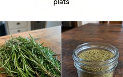 Comment préparer une délicieuse poudre de romarin : riche en saveur
