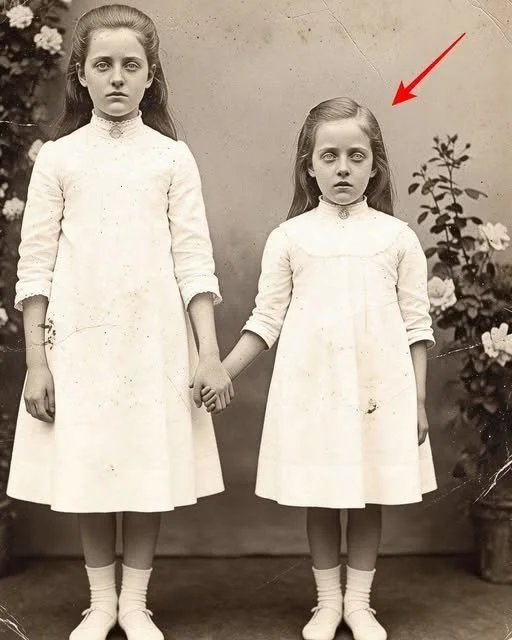 Cette photo de 1895, montrant une fillette tenant la main de sa sœur, semblait anodine – jusqu’à ce que sa restauration révèle… Lorsque la conservatrice du musée, Helen Foster, examina cette photographie de 1895 en 2021, elle y vit ce que tout le monde avait vu pendant 126 ans : deux sœurs en robes blanches assorties, se tenant la main dans un jardin, le visage grave, typiquement victorien. La photographie avait été donnée anonymement à la Société historique de Boston, accomp… En voir plus