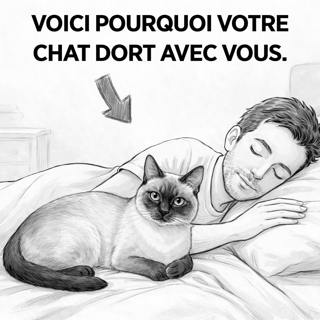 Si votre chat dort avec vous toutes les nuits, voici ce que cela pourrait signifier