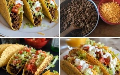 Si vous aimez les tortillas croustillantes, les garnitures juteuses et les tonnes de garnitures, cette recette est faite pour vous Chaque bouchée est un vrai régal !