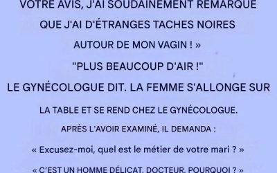 Une femme se présente chez le gynécologue avec des taches étranges sur ses parties génitales (1/2)