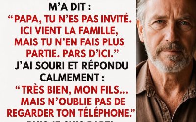 Exclu du mariage de son fils, ce père pose un acte qui dit tout sur l’amour et les limites