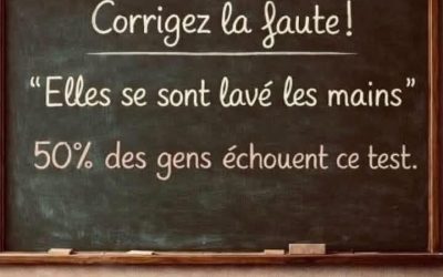 Pouvez-vous corriger cette faute de français ? Beaucoup se trompent ! Clic sur le lien pour réponse