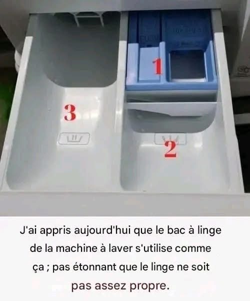 J’ai enfin appris à utiliser correctement le bac à lessive — et ça a complètement changé ma façon de faire la lessive.