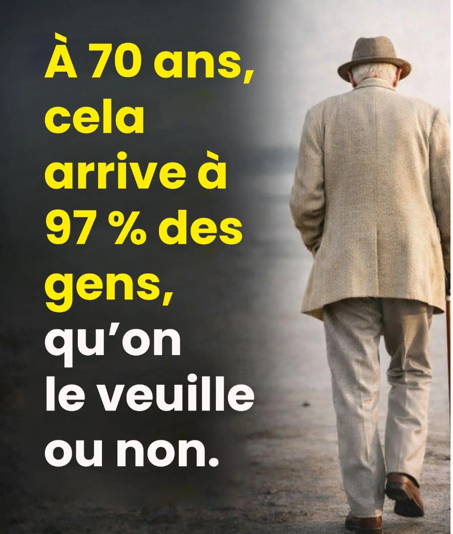 Qu’on le veuille ou non, presque tout le monde en fait l’expérience après 70 ans