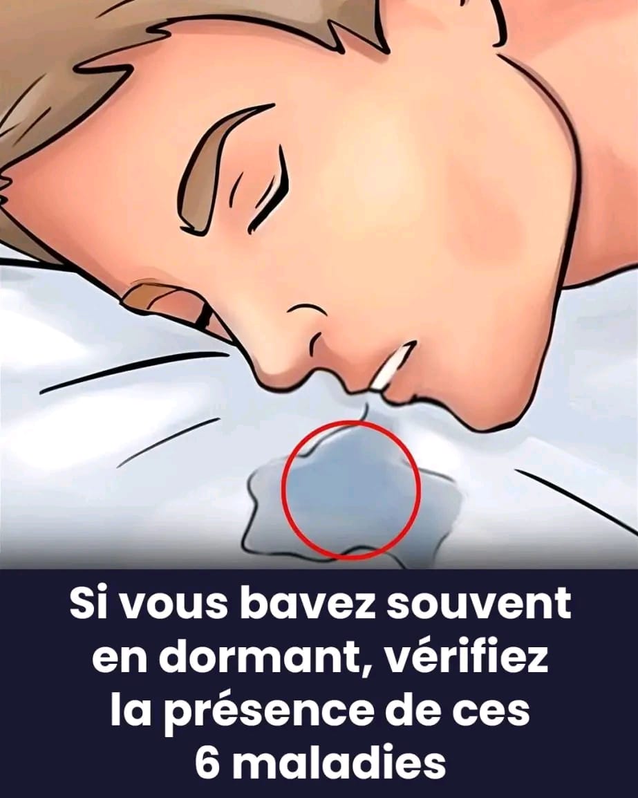 Si vous bavez souvent en dormant, faites attention à ces 6 causes