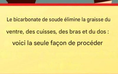 Le bicarbonate de soude dissout la graisse de tous ces endroits — la seule façon d’y parvenir est de le préparer de cette manière !