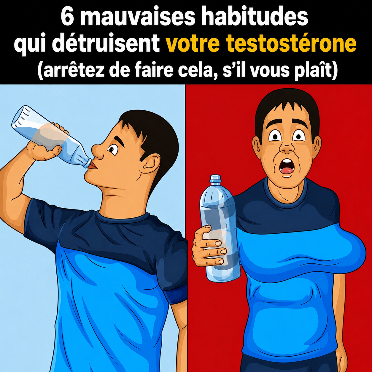 6 mauvaises habitudes qui détruisent votre testostérone (arrêtez ça, s’il vous plaît)