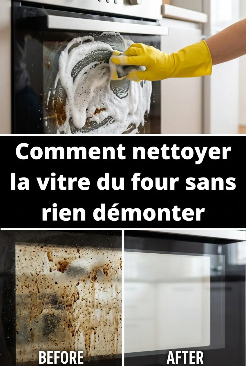 Adieu la graisse incrustée : comment nettoyer la vitre intérieure du four sans rien dévisser