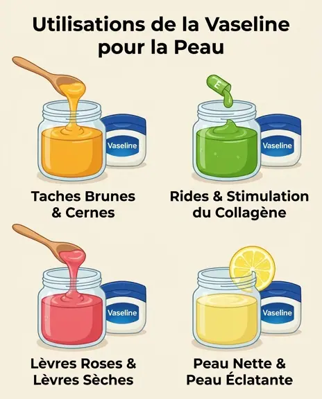 Vaseline : 4 astuces beauté maison qui vont révolutionner votre routine soin