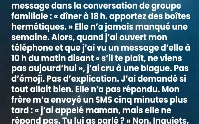 Ces quelques mots qui ont fait voler en éclats notre histoire familiale